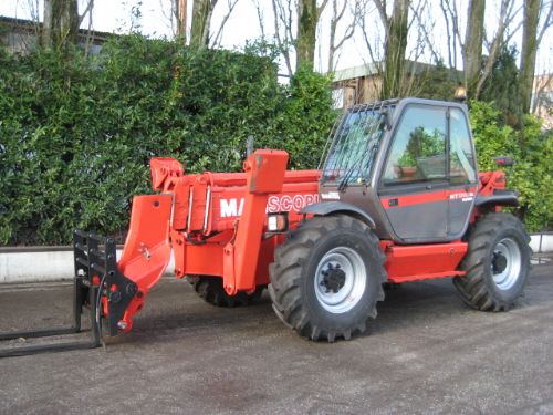 telescopic loader Teleskoplader cargador telescopico Manitou MT1740 SLT year 2003 pic1.jpg